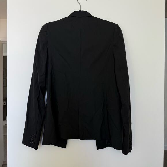 Helmut Lang Wool Blazer in Black Size 4 - Picture 5 of 5